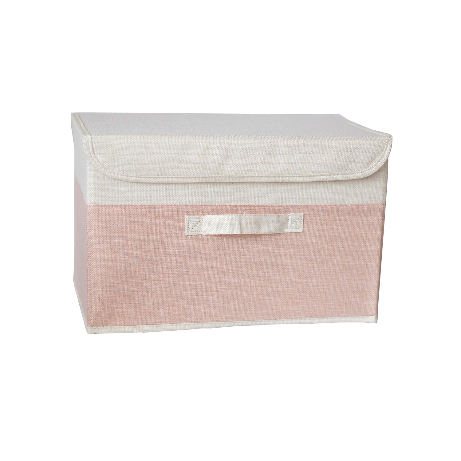 Linen Storage Basket with Lid