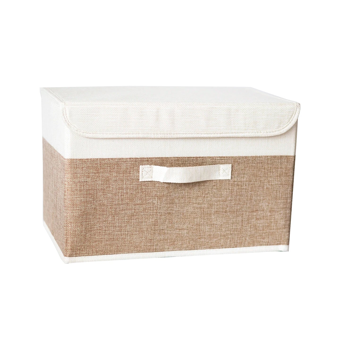 Linen Storage Basket with Lid