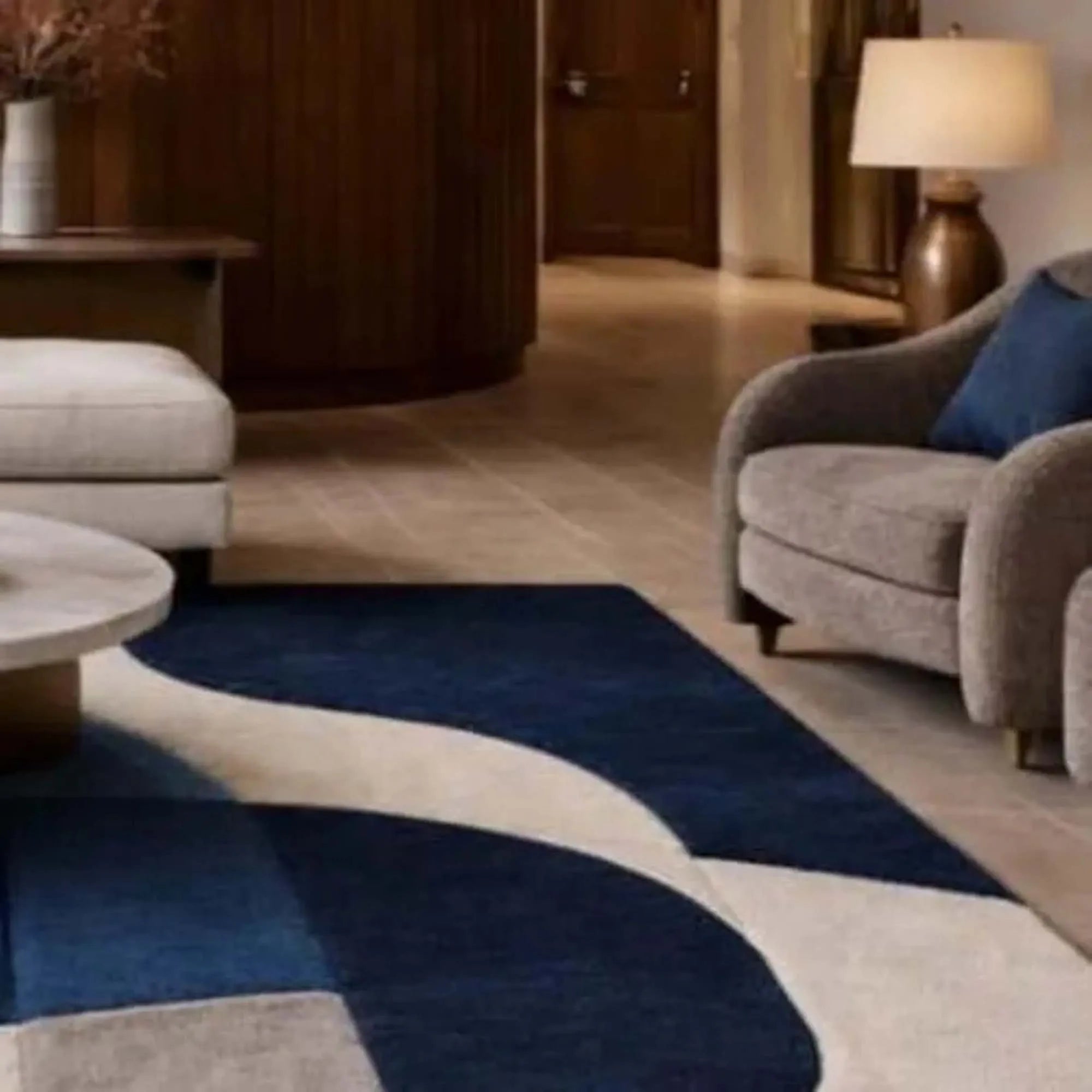 Modern Abstract Area Rug